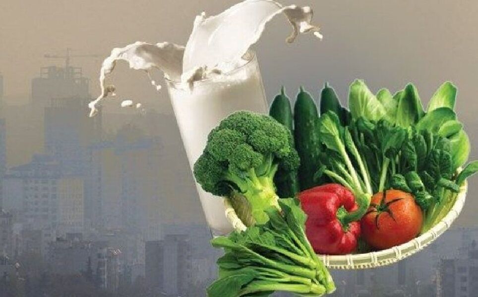 پانار | پارس ساختار | توصیه‌های تغذیه‌ای در شرایط آلودگی هوا/ضرورت مصرف مایعات، لبنیات و میوه‌ها